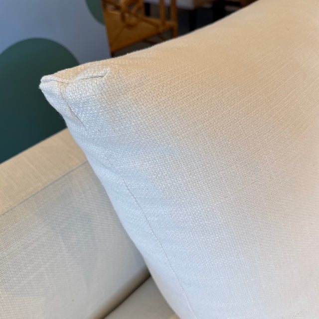 Camerich Linen Sectional For Sale - Image 12 of 12