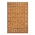 Classic Ziegler Gold Beige Hand-Knotted Wool Rug - 7'10'' X 10'3'' For Sale