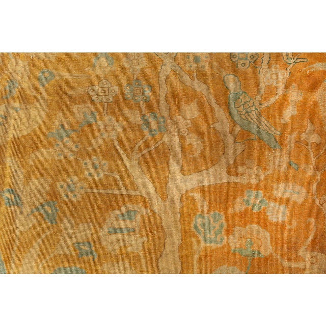 Textile Antique Indian Rug For Sale - Image 7 of 8