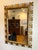 1960 Italian Hollywood Regency Giltwood Mirror With Hand-Carved Geometric & Floral Frame For Sale In Los Angeles - Image 6 of 13