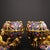 Metal Pair of Chinese Cloisonné Incense Burners | Gilt Bronze Lion & Brocade Ball Motif For Sale - Image 7 of 9