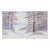 Vintage Winter Forest Landscape Painting For Sale