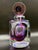 Postmodern Mid 20th Century Murano-Style Multicolor Faceted Art Glass Perfume Bottle With Stopper For Sale - Image 3 of 12