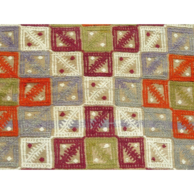 Tribal 1960s Vintage Tribal Kilim Runner - 33" X 96" For Sale - Image 3 of 12