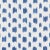 Sample - Schumacher Izmir Ikat Fabric in Blue For Sale