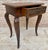 1940s French Louis XV Style Carved Wood Side Table With Drawer For Sale - Image 6 of 11