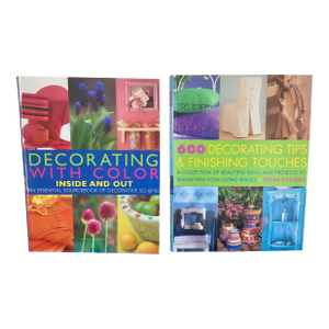 A Pair of Home Decorating Books Published by Hermes House