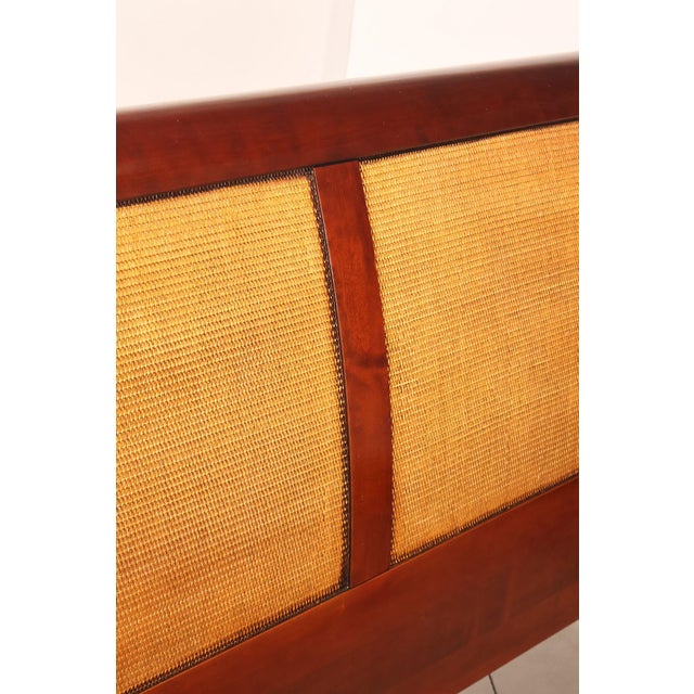 Grange Louis Philippe Style Cherry King Sleigh Bed For Sale - Image 11 of 18