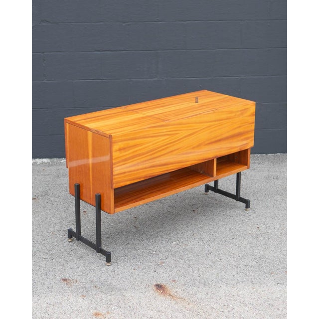 1970s 1970s Mid-Century Modern Double-Sided Bar Cabinet by Jitona For Sale - Image 5 of 12