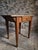 Antique French Worktable and Bistro Chair, 1900s and 1950, Set of 2 For Sale - Image 12 of 18
