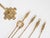 1950s 1950s Spanish Revival Brass Don Quixote Fireplace Tools Set - 5 Pieces For Sale - Image 5 of 7