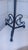 Vintage-Style Ornate Scrollwork Black Jewelry Display Stand For Sale - Image 4 of 5