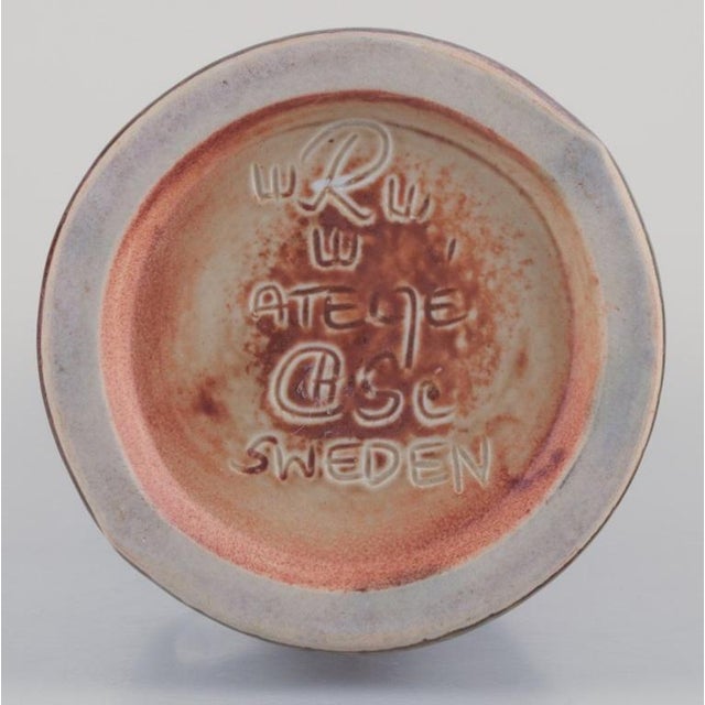 Ceramic Bottle-Shaped Ceramic Vase by Carl Harry Stålhane for Rörstrand, 1960s For Sale - Image 7 of 8