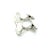 Metal 1990s Georg Jensen Estate Mens Cufflinks Silver, 2 Pieces For Sale - Image 7 of 8