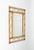 Mid-Century Modern Mid-Century French Riviera Curved Bamboo and Rattan Wall Mirror, Italy, 1970s For Sale - Image 3 of 11