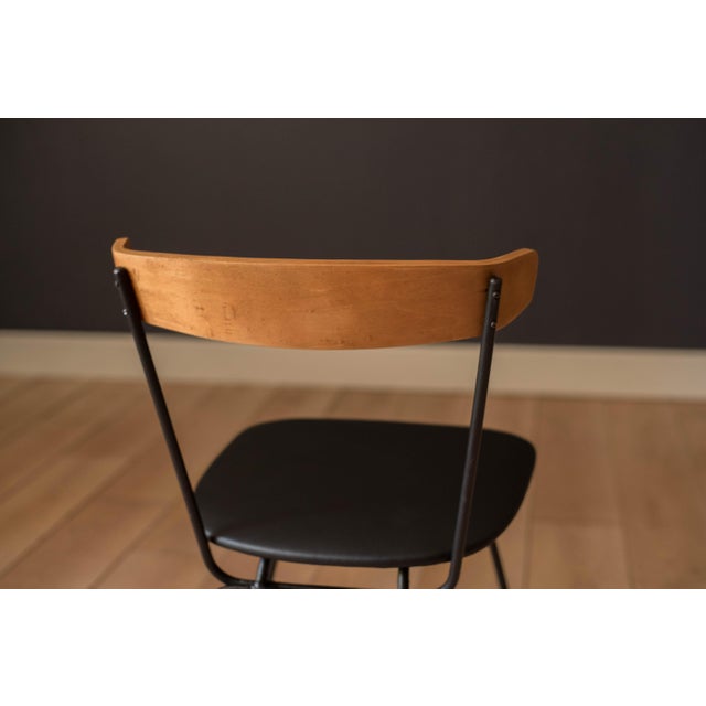 Modernmasters Inc. Set of Four Mid Century Modern Dining Chairs by Clifford Pascoe For Sale - Image 4 of 12