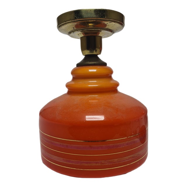 Vintage Pendant Lamp, Poland, 1960s For Sale