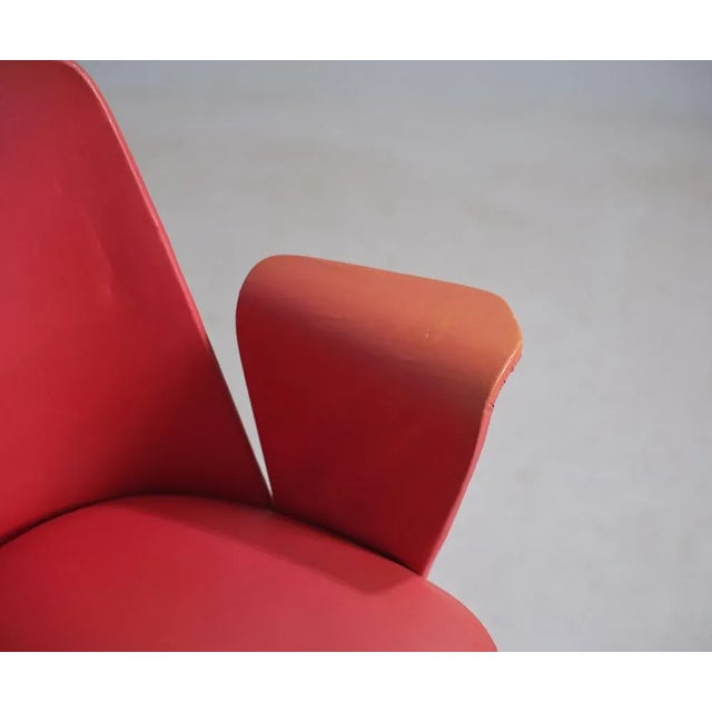 Vintage Italian Desk Chair, 1950s For Sale - Image 4 of 9