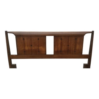 Mid 20th Century Broyhill Premier Saga Collection Queen Headboard For Sale