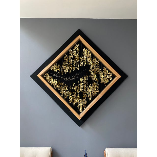 Wood "The Hadd of Lavat" Contemporary Mixed-Media Sculptural Framed Artwork by Walt Cassidy For Sale - Image 7 of 7