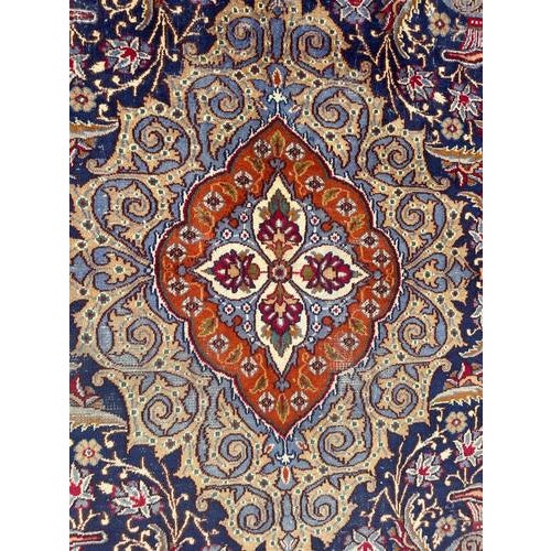 Vintage Distressed Kashmar Rug, 1970s For Sale - Image 17 of 18