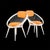 Scandinavian Circle Chair Armchairs by Yngve Ekström, 1960s, Set of 2 For Sale - Image 13 of 13