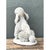 Vintage Cement Poodle Dog Statue For Sale - Image 4 of 12