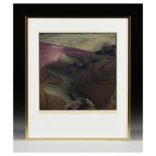 Terry Evans, Vintage Color Abstract Art Landscape Photography Large C Print Photo Terry Evans, 1990 For Sale
