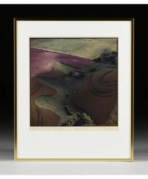 Terry Evans, Vintage Color Abstract Art Landscape Photography Large C Print Photo Terry Evans, 1990