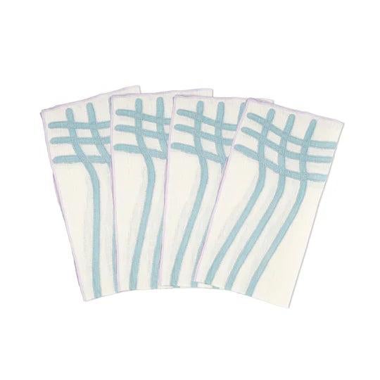 Linen napkins are one of the easiest ways to transform your tablescape, especially when they’re printed with this fresh...