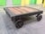Antique late 19th century French dolly cart. This could easily be used as a awesome industrial coffee table. Seller notes...