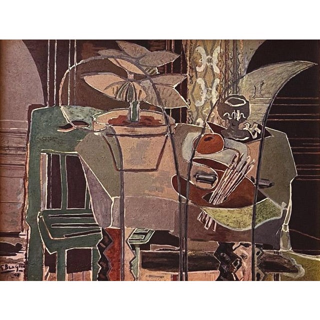 Title: Interieur 8 Artist: Georges Braque Country: France Medium: HelioGravure Marks: Not signed, not numbered Paper...