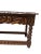 Spanish Baroque Carved Wood Arts & Crafts Hall Bench Seat For Sale - Image 15 of 16