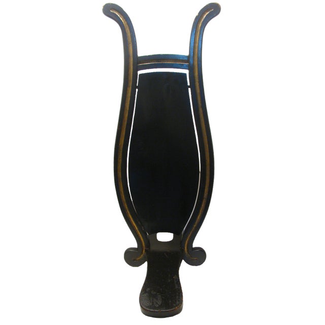 Victorian 19thC Victorian Petit Point Boot Jack For Sale - Image 3 of 5