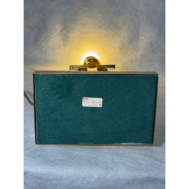 Metal Vintage Hollywood Regency Table Lamp, 1980s For Sale - Image 7 of 9