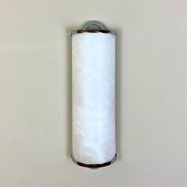 Modern Alabaster Wall Sconce from Eclipsi, Spain, 1990s For Sale - Image 3 of 13