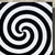 Vintage Op Art Swirl Signed Original Oil Painting For Sale - Image 9 of 14