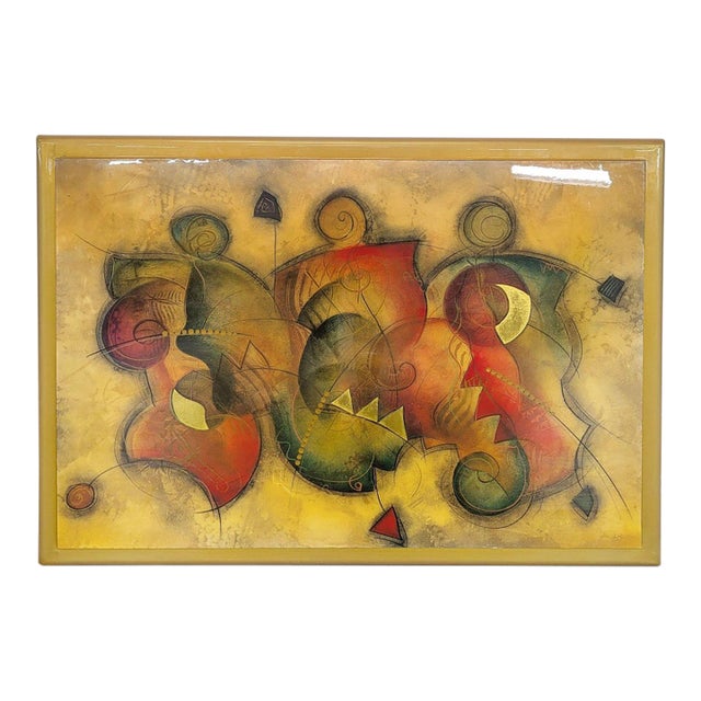 Eric Waugh Quest Abstract Modern Print For Sale