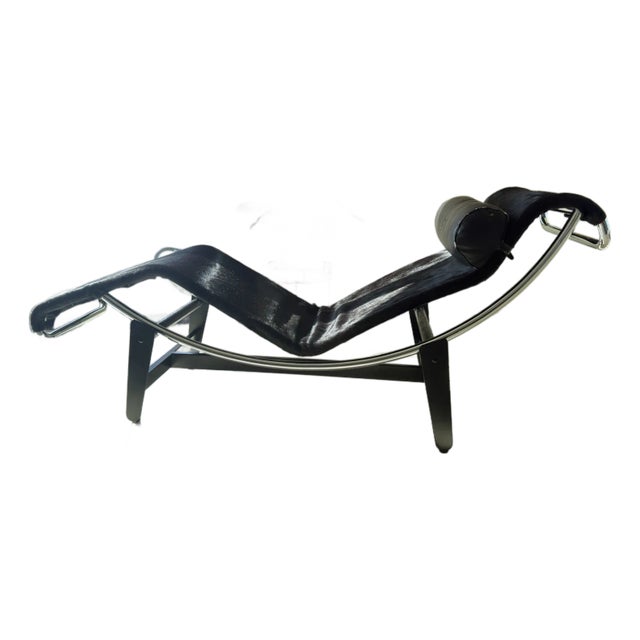 1950s Embru-Werke Le Corbusier Model 2072 Chaise Lounge for Wohnbedarf (Lc4, B306) For Sale