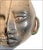 1960s Vintage Mexican Life & Death Art Pottery Carnival Mask For Sale - Image 5 of 8