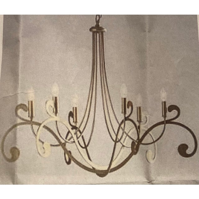 Gold Hubbardton Forge Gold Bella Chandelier Light For Sale - Image 8 of 12