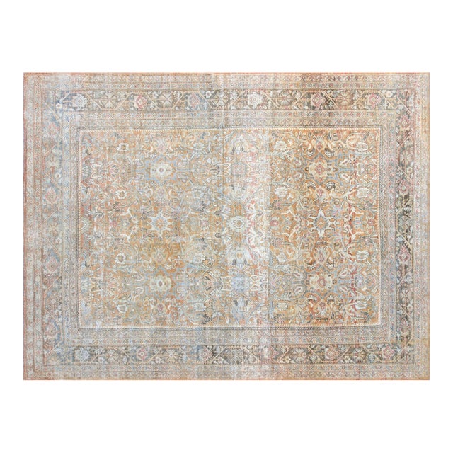 Antique Persian Mahal Rug For Sale
