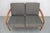 Paper Knife 2-Seater Teak Sofa by Kai Kristiansen, Denmark, 1960s For Sale - Image 3 of 18