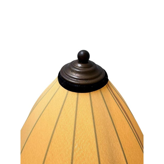 Dutch Art Deco Batik Floor Lamp by Hans Steinpatz, 1920s For Sale - Image 12 of 17