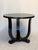 Art Deco Round Pedestal Black Lacquer Table, 1930s For Sale - Image 12 of 12