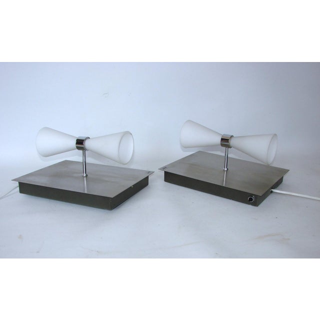 Modern Wall Lamps from Herstal, 2000s, Set of 2 For Sale - Image 6 of 7