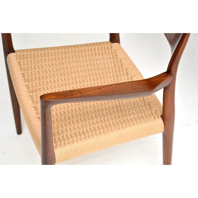 Vintage Danish Model 57 Chair by Niels Moller, 1960 For Sale - Image 10 of 13