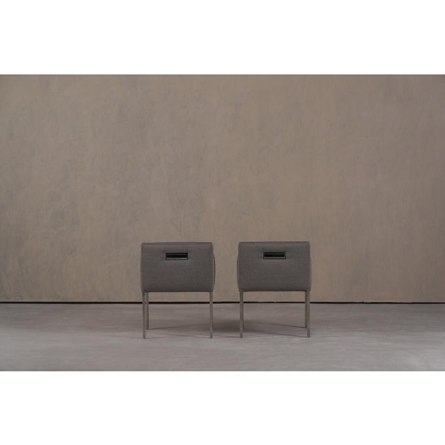 2000 - 2009 Chairs in Grey Fabric from Ligne Roset, France, 2000s, Set of 2 For Sale - Image 5 of 14