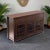 Craftsman Mission Solid Oak Sideboard in Walnut For Sale In Chicago - Image 6 of 10