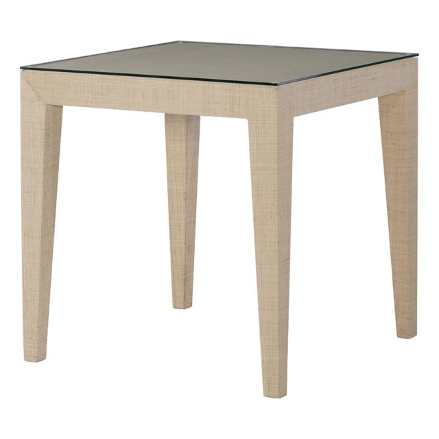 Century Furniture Santa Rosa Chairside Table - Natural For Sale